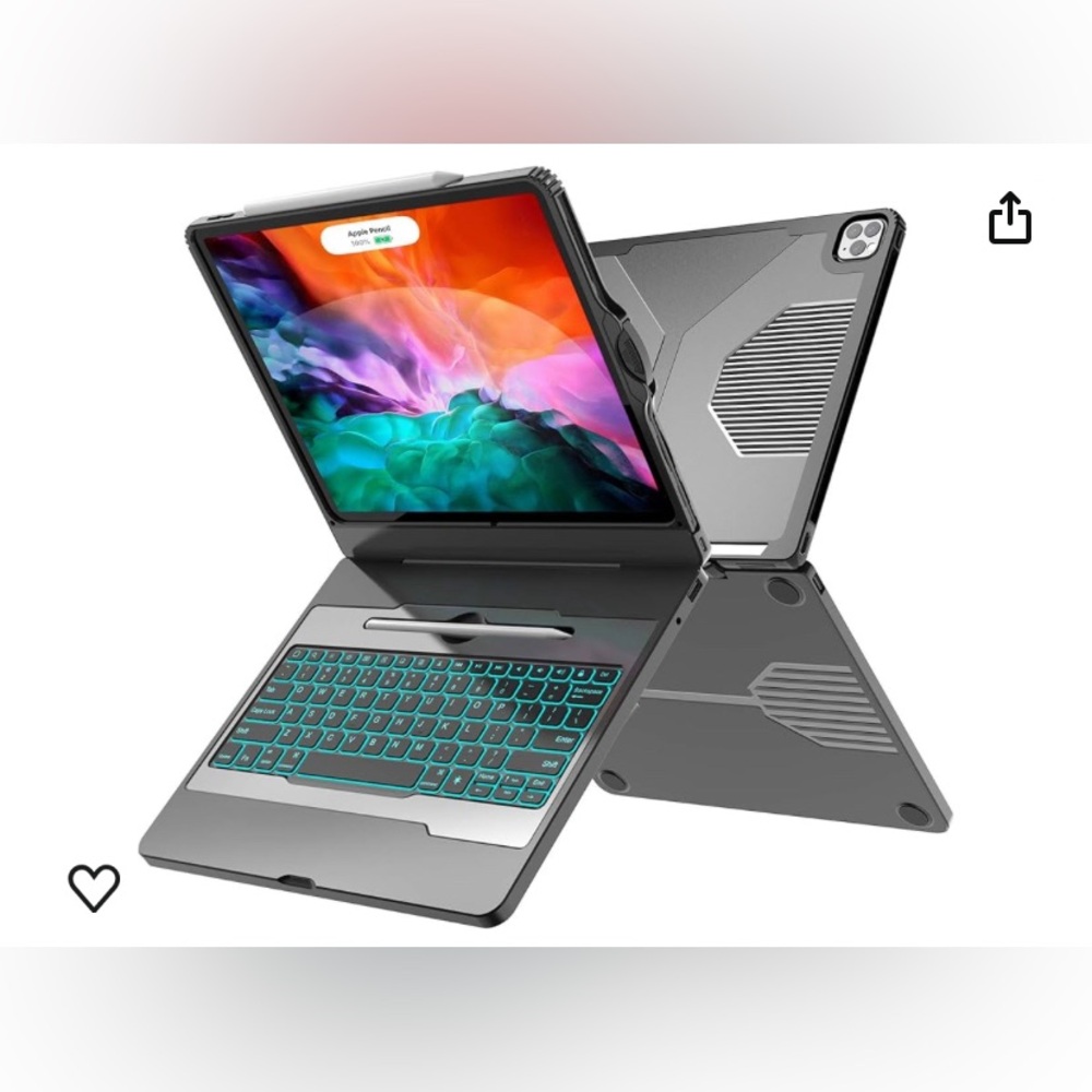 Multi Functional Keyboard Case for IPad Pro 12.9 - Picture 9 of 13